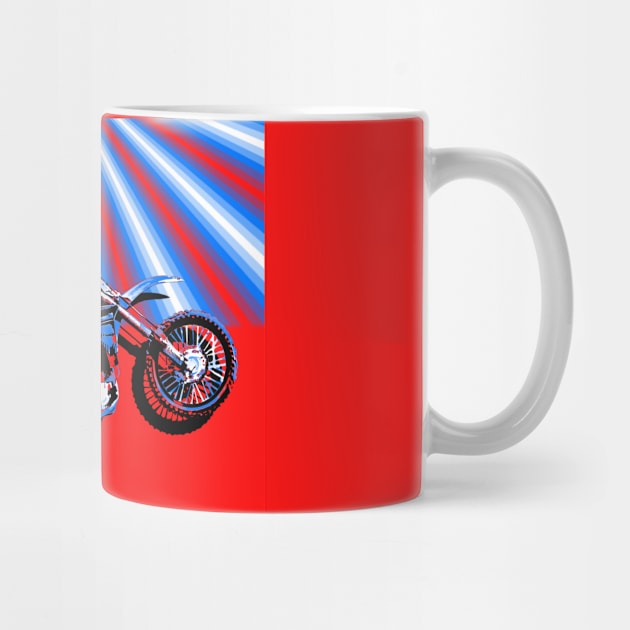 Retro Motocross Rider Design by Highseller